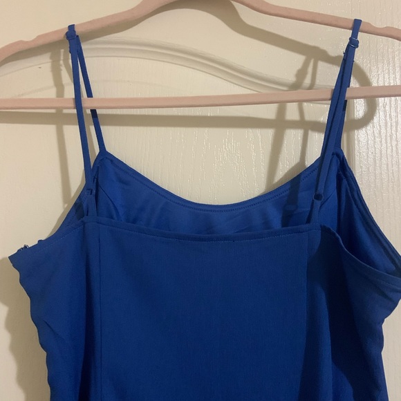 Medium Cobalt Blue Ruffled High-Low Dress from Lulus - Picture 6 of 9